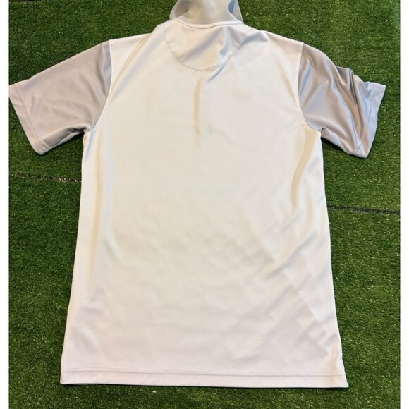 Michigan State Spartans polo mens small white gray nike lightweight MSU RK - Picture 6 of 9